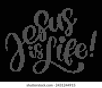 Vector Rhinestone diseño de la camiseta