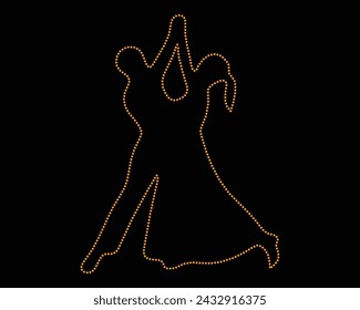 Vector Rhinestone t shirt design