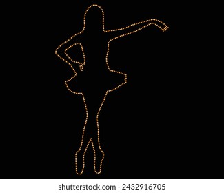 Vector Rhinestone t shirt design