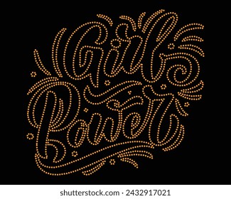 Vector Rhinestone t shirt design