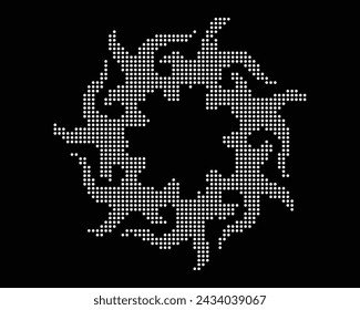 Vector Rhinestone diseño de la camiseta