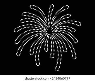 Vector Rhinestone diseño de la camiseta