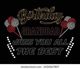 Vector Rhinestone t shirt design