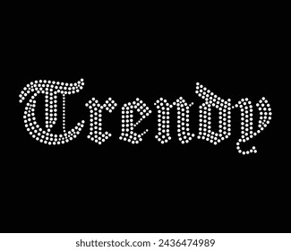 Vector Rhinestone t shirt design