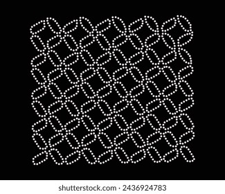 Vector Rhinestone diseño de la camiseta