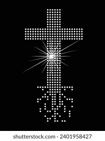 Vector Vector Rhinestone t-shirt design