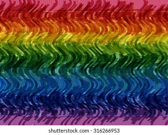 vector rhythmic colorful rectangle tiles, EPS 10