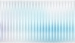 Vector ribbed glass texture background. Blue white grey green ribbed glass. Mesh gradient. acrylic ribbed bath surface. Reeded glass background semitransparent overlay. Bath wall window