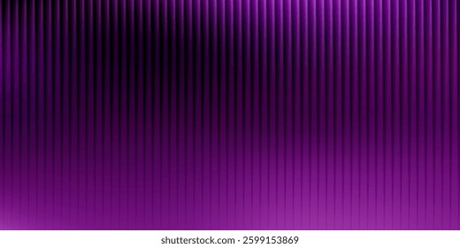 Vector ribbed glass texture background. purple ribbed glass. Natural color. Mesh gradient. acrylic ribbed bath surface. Reeded glass background semitransparent overlay