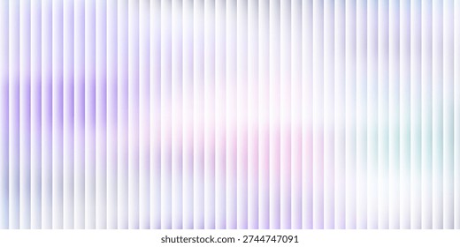 Vector ribbed glass texture background. grey white blue purple ribbed glass. Natural color. Mesh gradient. acrylic ribbed bath surface. Ribbed glass background semitransparent overlay. Bath wal