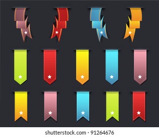 Vector Ribbon Set