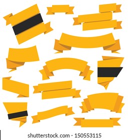 Vector Ribbons Set