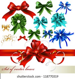 Vector Ribbons set for design