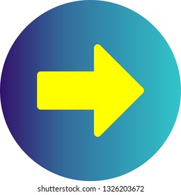  Vector Right Arrow Icon	
