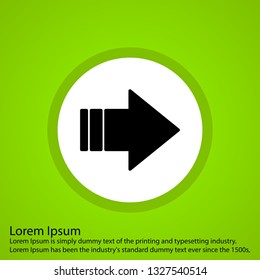  Vector Rightward Arrow  Icon