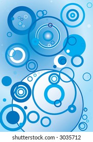 Vector ring background