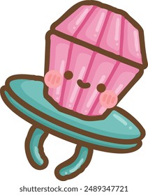 a vector of a ring candy