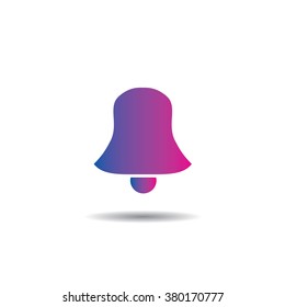 Vector Ring Logo Icon in a Flat Design
