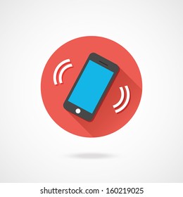 Vector Ringing Phone Icon