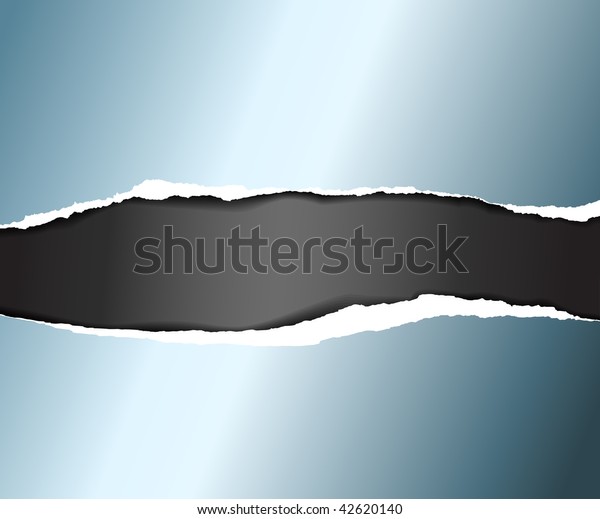 Vector ripped blue metal paper - abstract\
Christmas background
