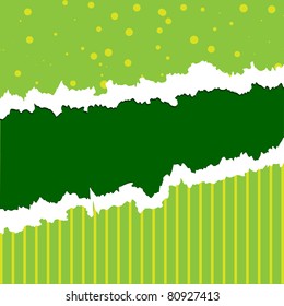 vector ripped paper