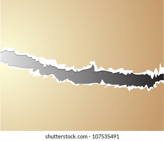 Vector ripped paper - abstract background