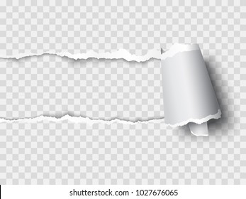 vector ripped paper, layered - Shutterstock ID 1027676065