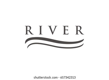 Vector River Logo Template