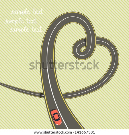 Similar – Image, Stock Photo Heart on asphalt Asphalt