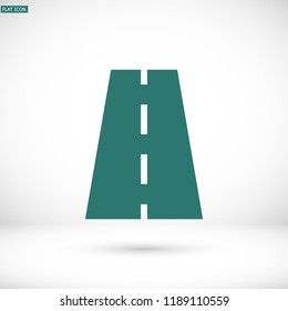 Vector road Vector icon
