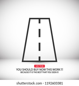 Vector road Icon
