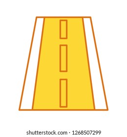  Vector road icon
