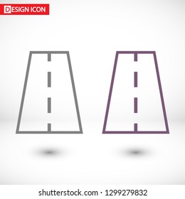 Vector road Icon