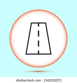 Vector road Icon