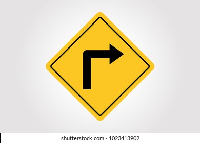 Vector Road Sign, Traffic Illustration EPS 10