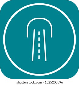 Vector Road Tunnel Icon