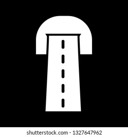 Vector Road Tunnel Icon
