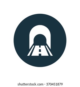Vector road tunnel Icon