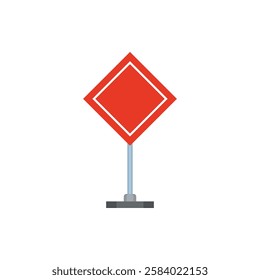 vector of road work signs or barriers