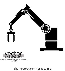 Vector Robotic Arm  Symbol	 