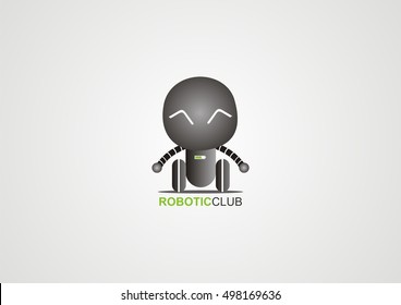 vector robotic club logo