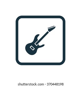 Vector Rock Guitar Icon