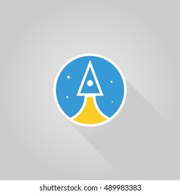 Vector Rocket Design Logo, icons, symbols,