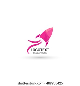Vector Rocket Design Logo, icons, symbols,