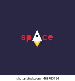 Vector Rocket Design Logo, icons, symbols,