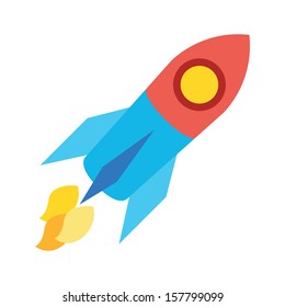 Vector Rocket Icon