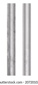 vector of the rod steels with grunge effect