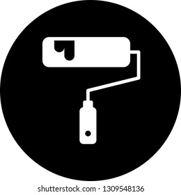  Vector roller icon
