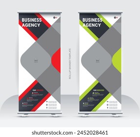 Plantilla de Anuncios de acumulación de Vector con Plantilla de diseño de presentación empresarial