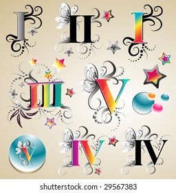 vector roman numeral